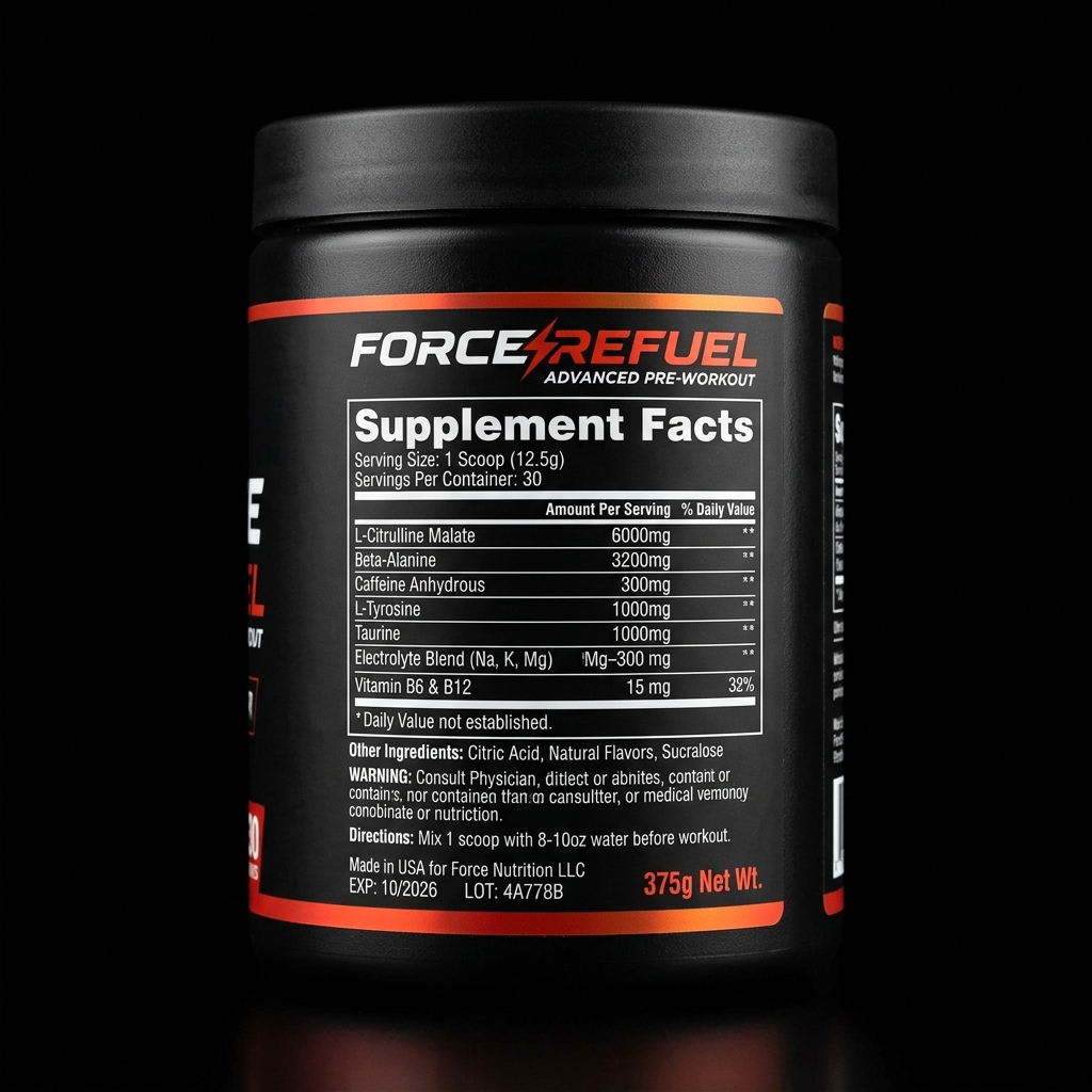 PMP Back Label
